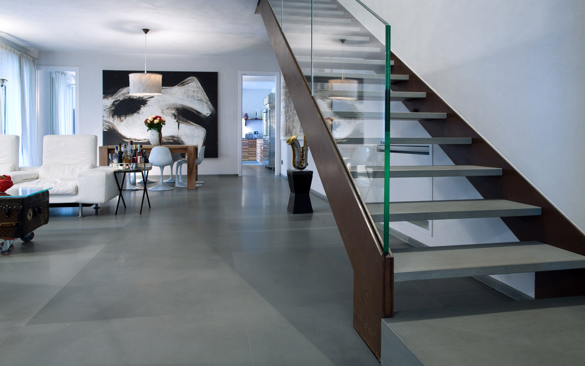 Luxury Carrara Marble Stairs